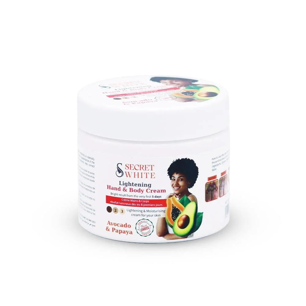 Hand & Body Cream With Avocado & Papaya